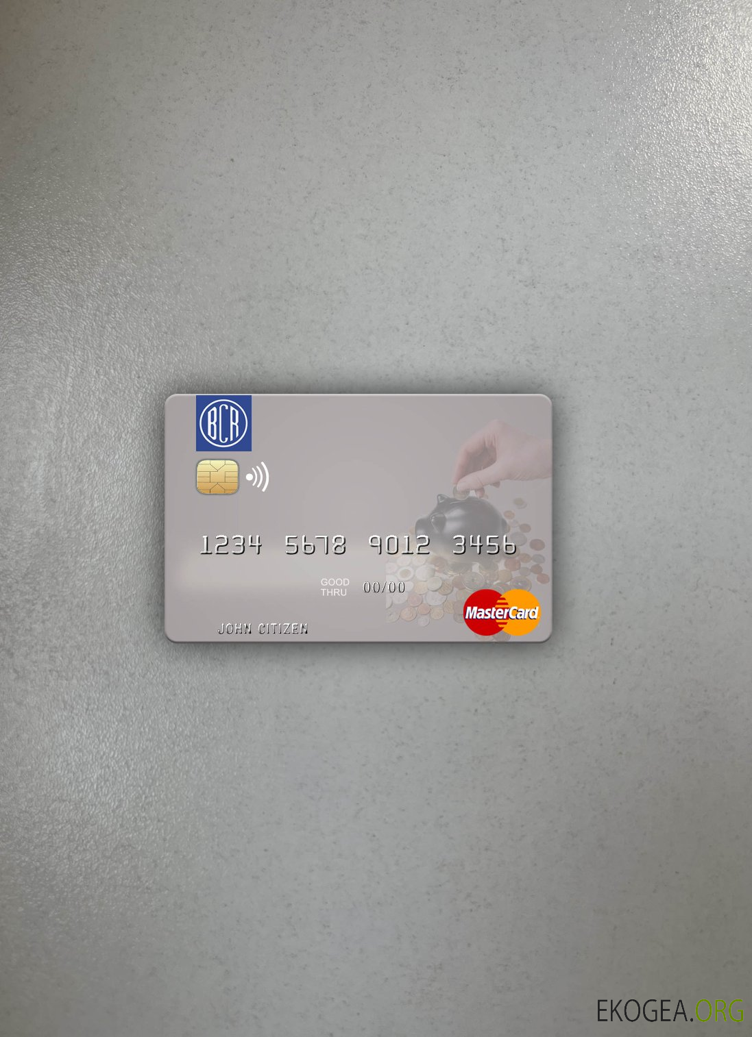 El Salvador Banco Central de Reserva de El Salvador mastercard photolook recto